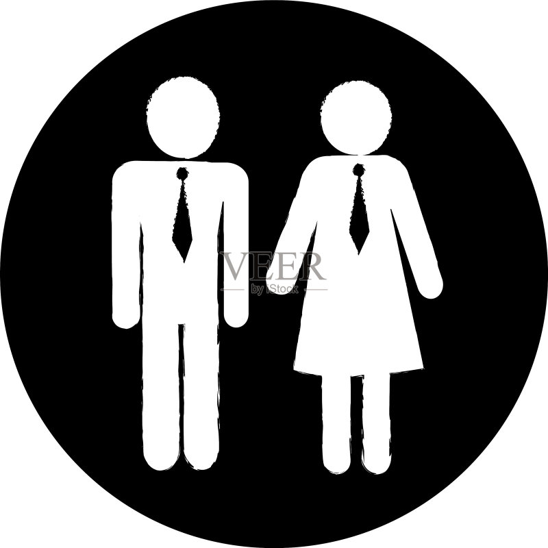 男人和女人人物图标图标素材