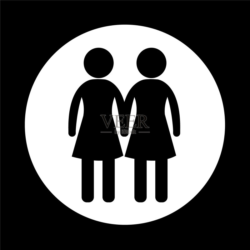 女性图标图标素材