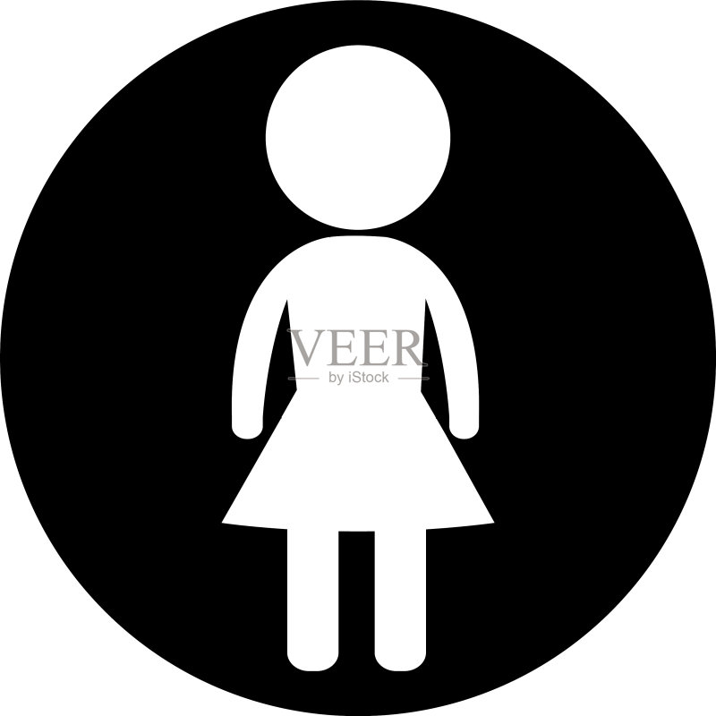 女孩图标图标素材
