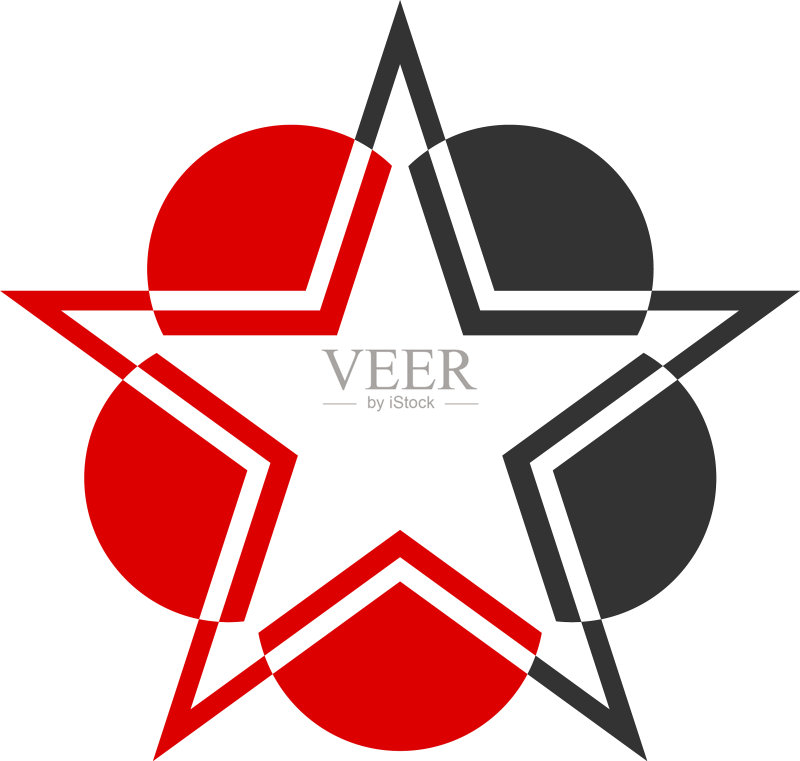 星星颜色logo抽象星星颜色图标图标素材