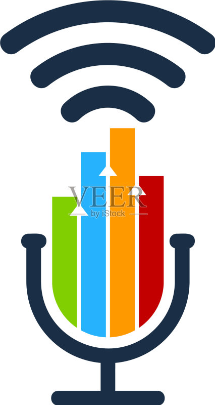 图表播客Logo图标设计图标素材