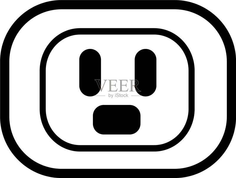 电源插座图标图标素材
