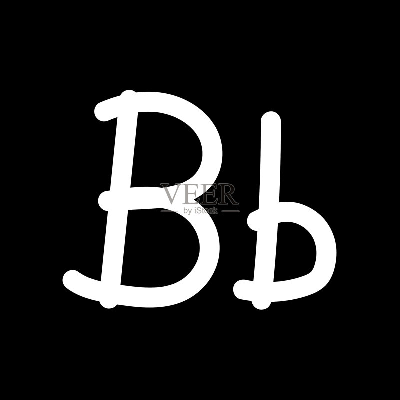 手绘字体图标设计图标素材