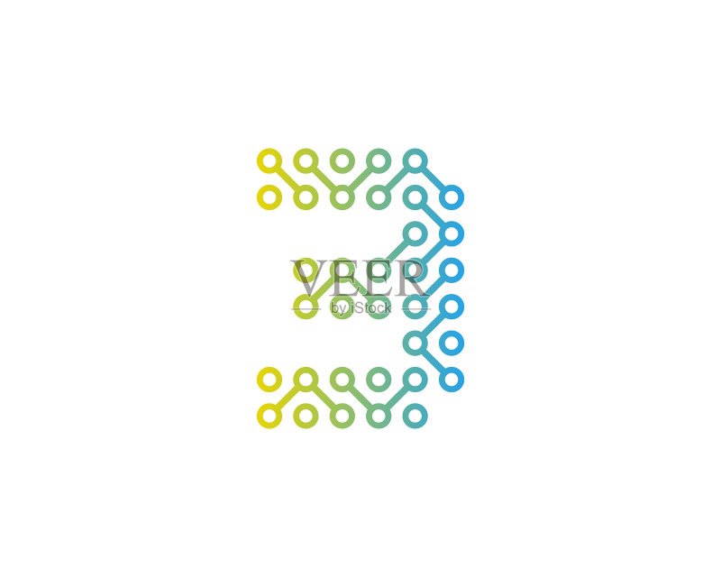 3电路技术字母数字logo图标图标素材