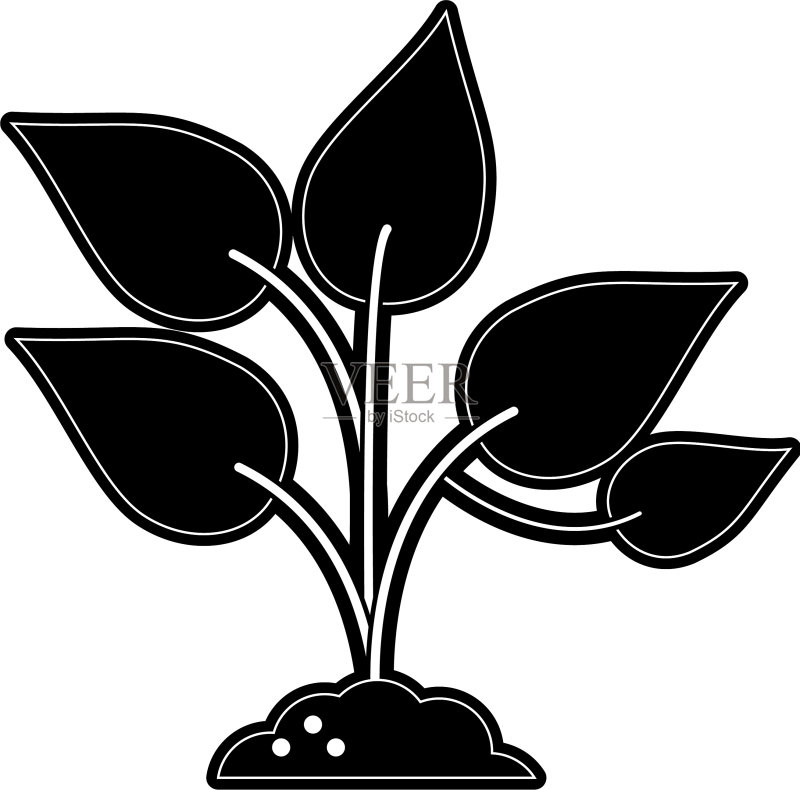 植物嫩芽图标图片图标素材