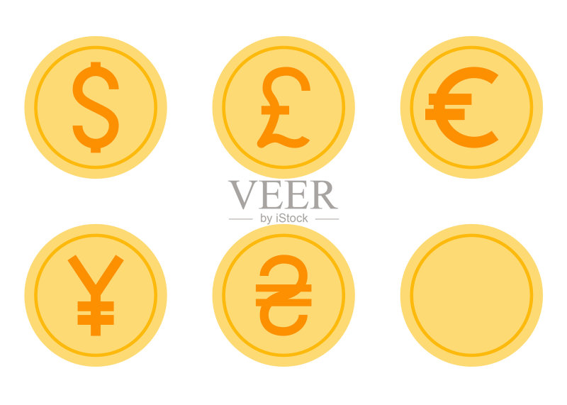 金币图标合集图标素材