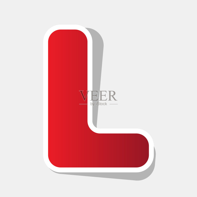 字母L标志设计模板元素图标素材