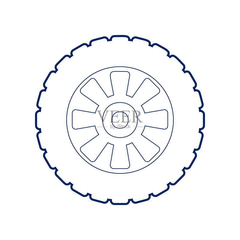 可爱的航海图标图标素材
