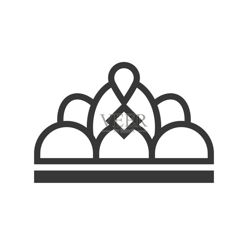 选美比赛皇冠珠宝图标图标素材
