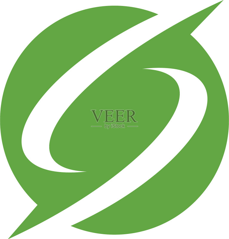 商务公司S字母Logo设计图标素材