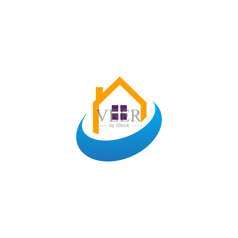 房屋地产公司logo图标素材