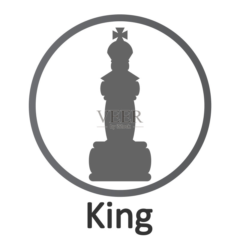 国际象棋皇后图标图标素材