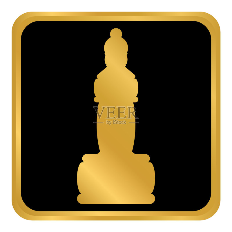 国际象棋皇后图标图标素材