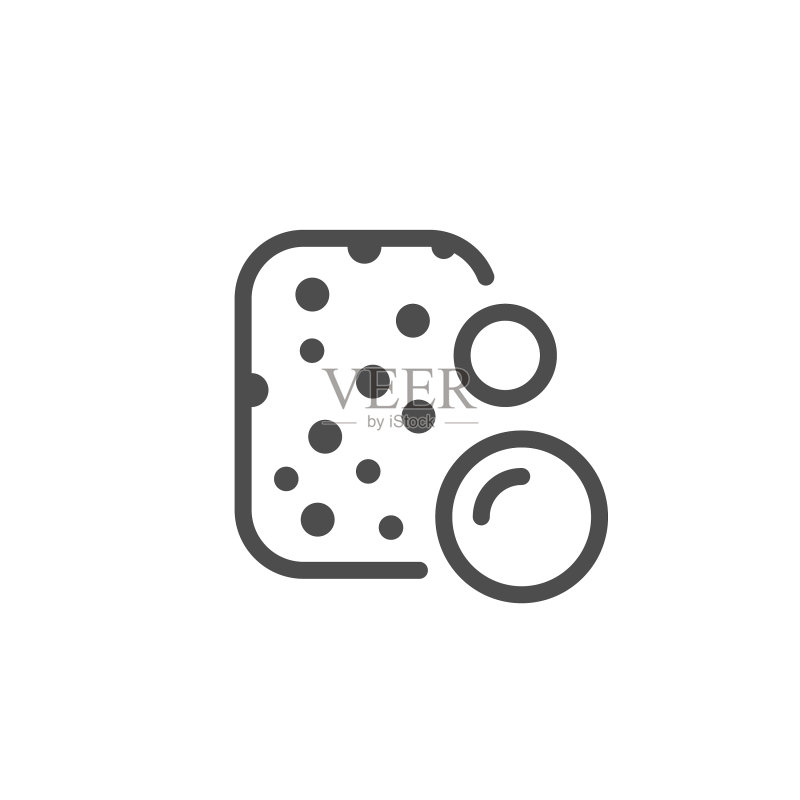 海绵线条图标图标素材