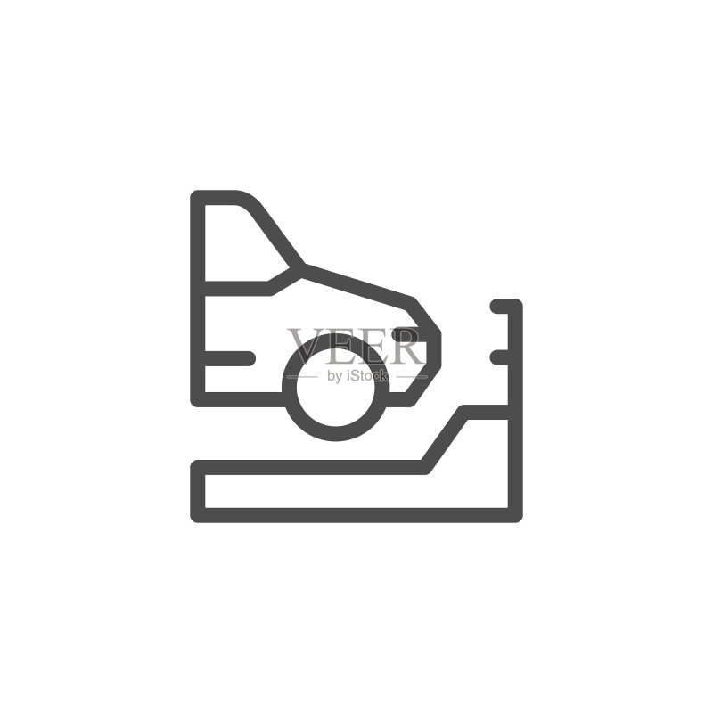 停车线图标图标素材