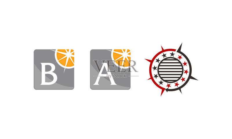 罗盘指南解决方案模板图标素材