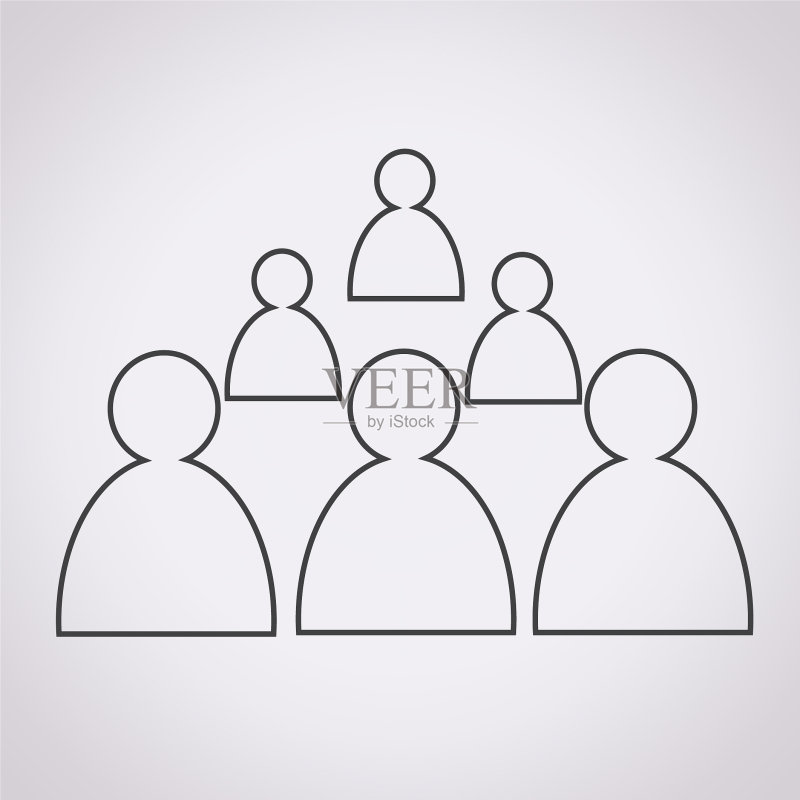 人群图标图标素材