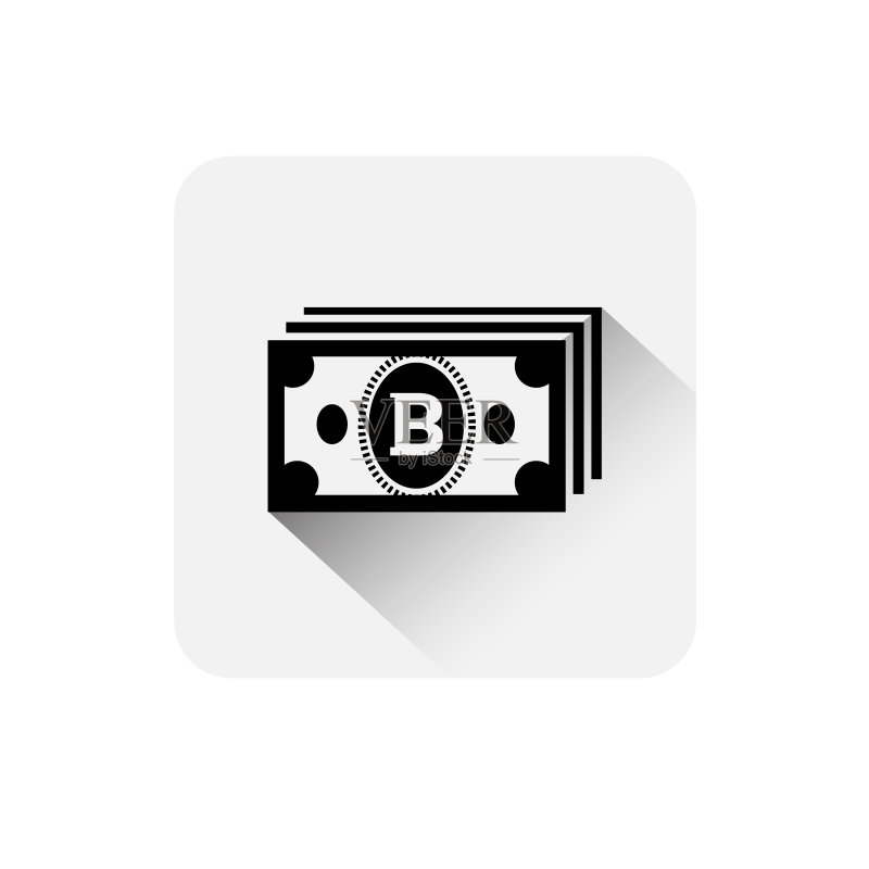 比特币货币符号现代网络货币图标图标素材