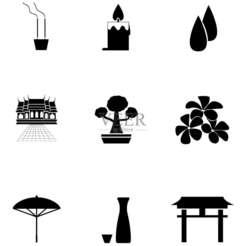 禅意图标合集图标素材