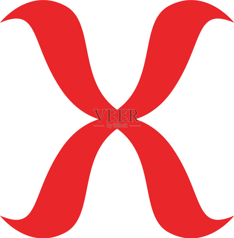 字母X标志模板图标设计图标素材