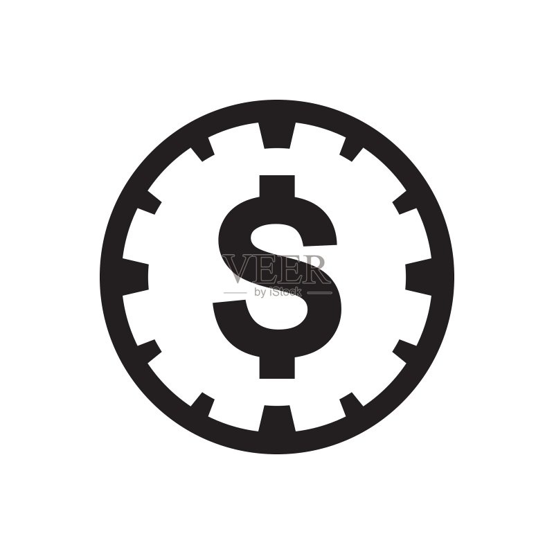 时间就是金钱商业概念图标素材