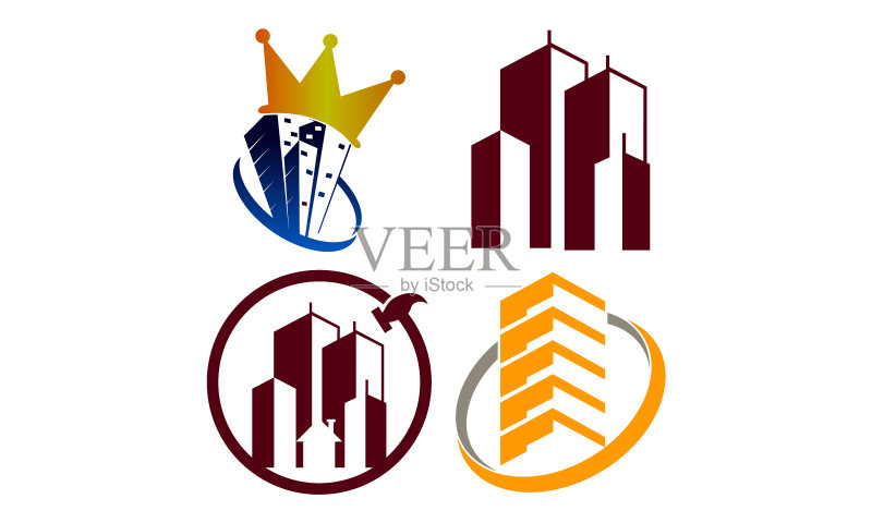 房地产logo设计模板合集图标素材
