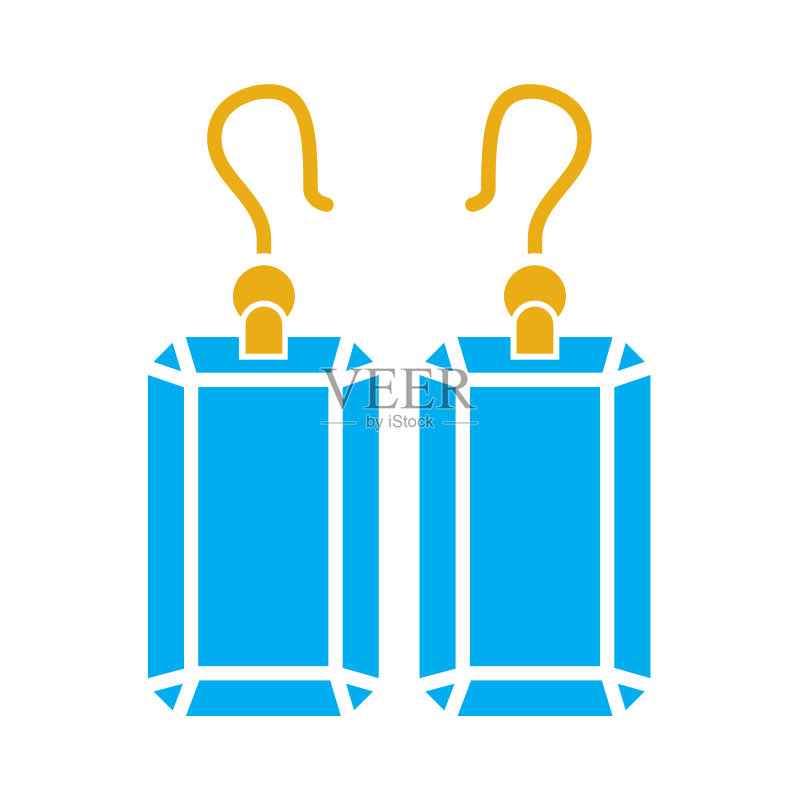 用于图形和网页的珠宝图标图标素材