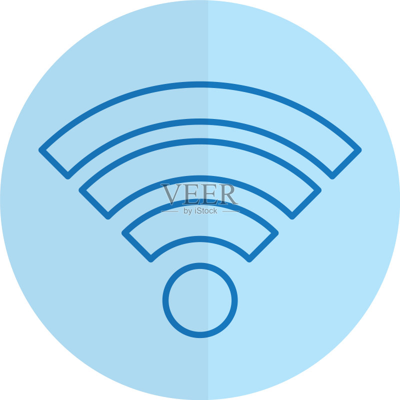 Wifi信号隔离图标图标素材