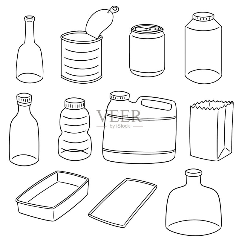 可回收物品素材图标素材