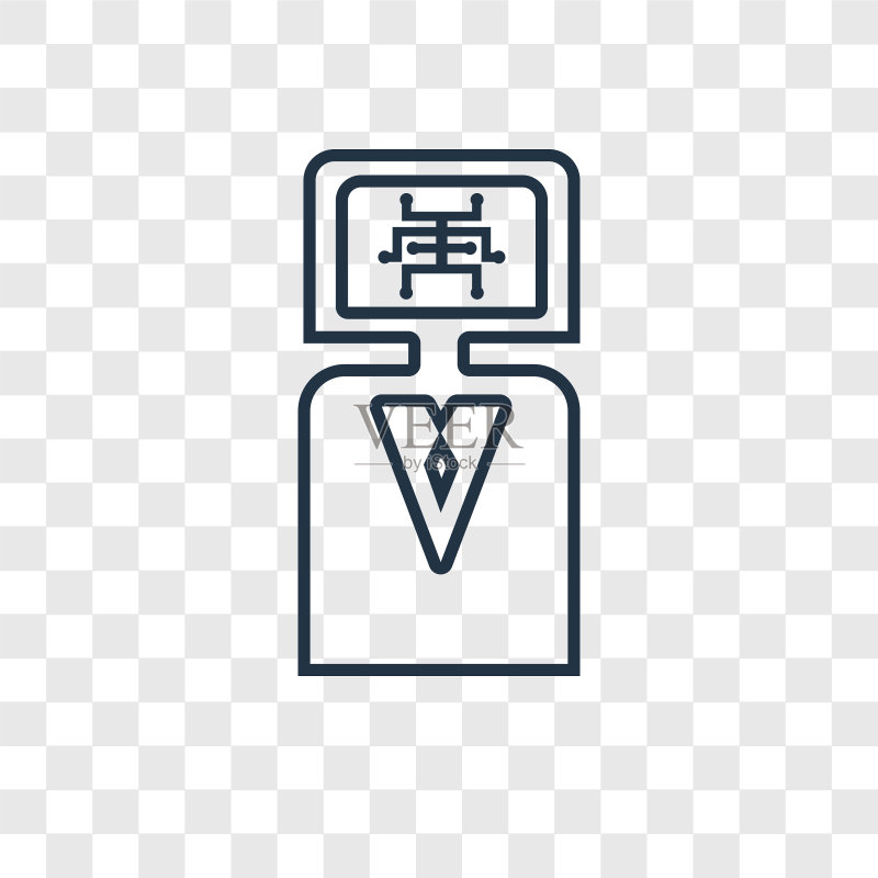 线性图标商业概念图标素材