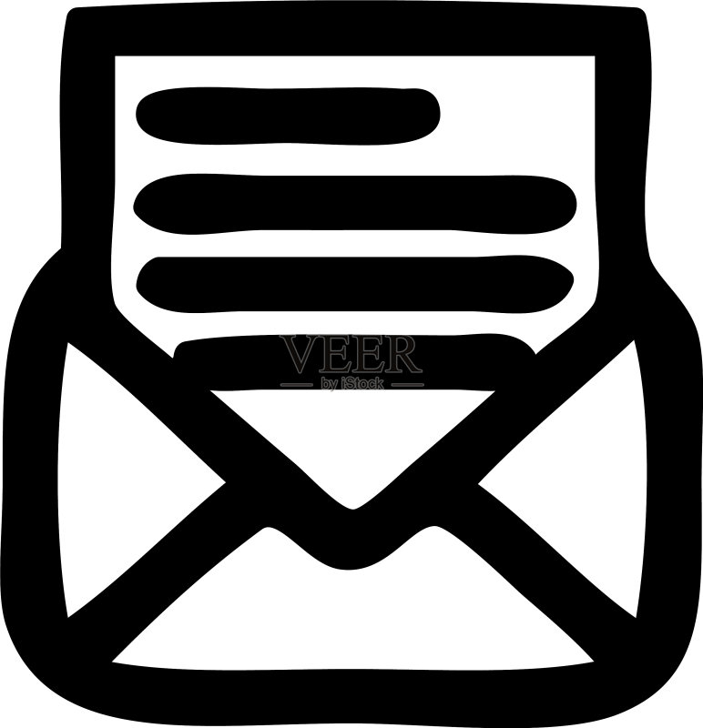 信封信件图标图标素材