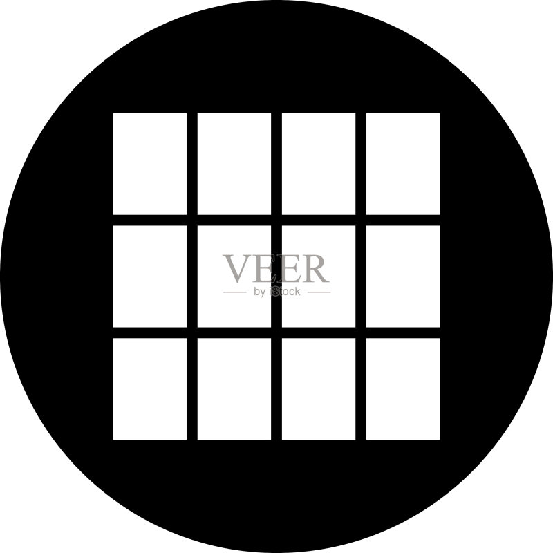 几何形状的图标图标素材