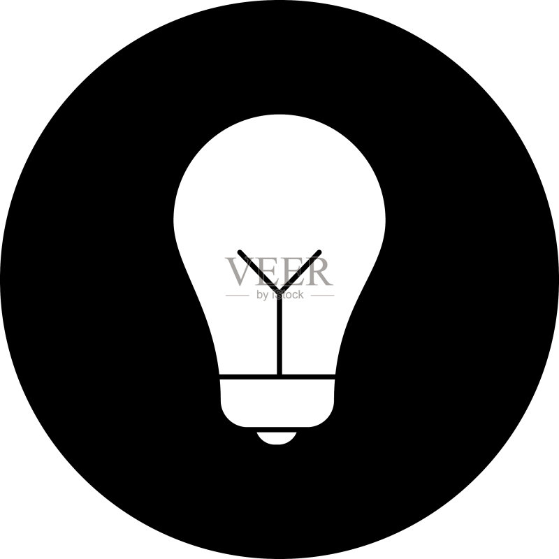 灯泡图标图标素材