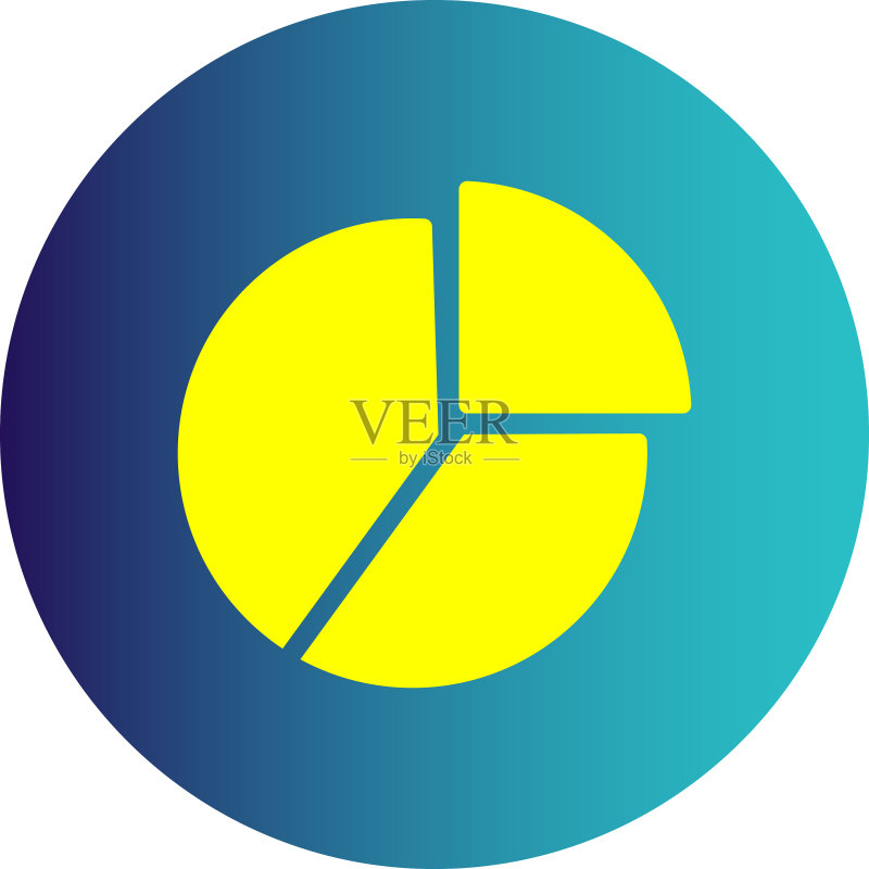 饼图的图标图标素材