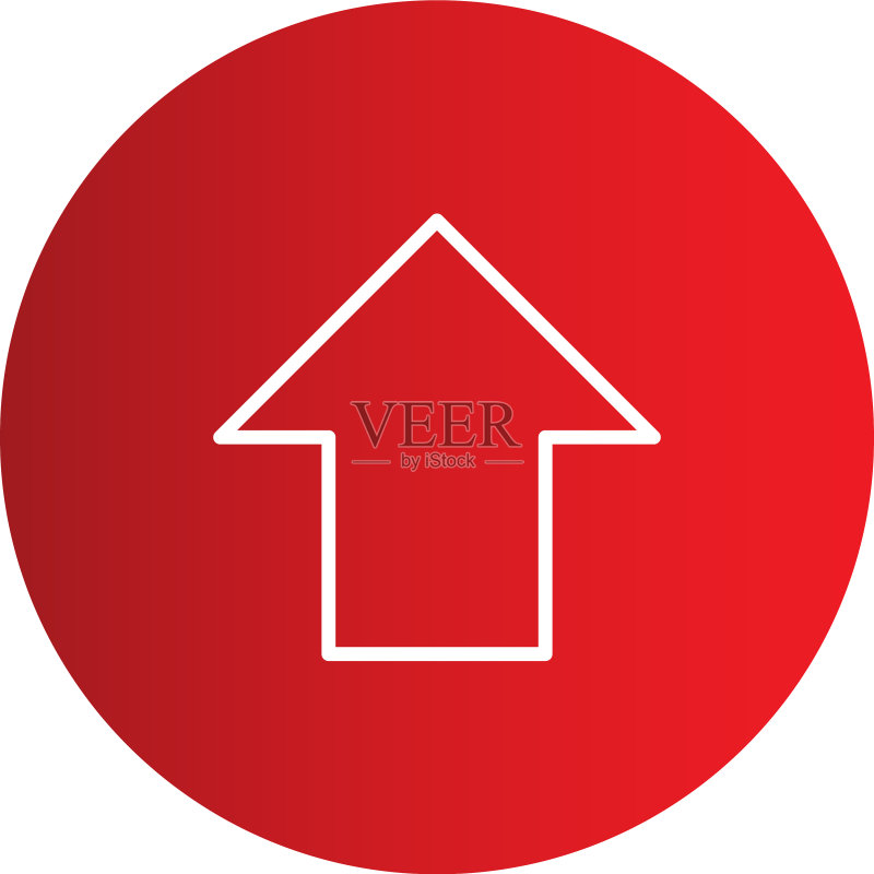 向上箭头图标图标素材