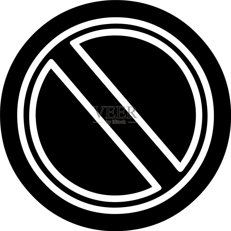 通用停止图标图标素材