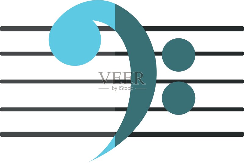 音乐符号设计图标素材