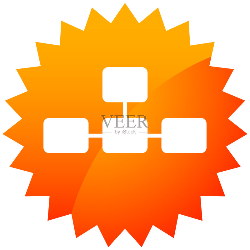 拓扑层级图图标多层级图标素材