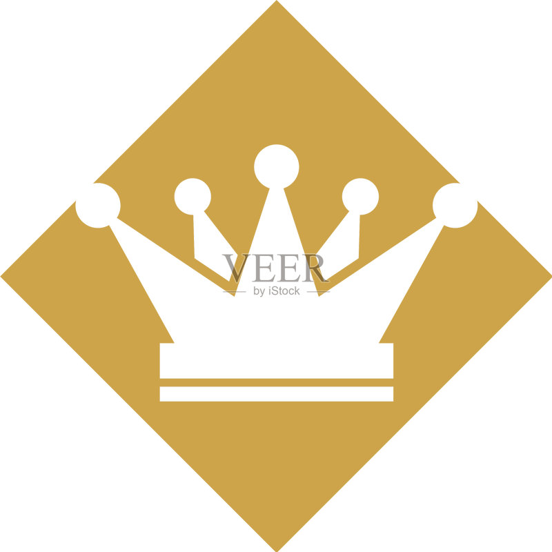 皇冠标志模板图标素材