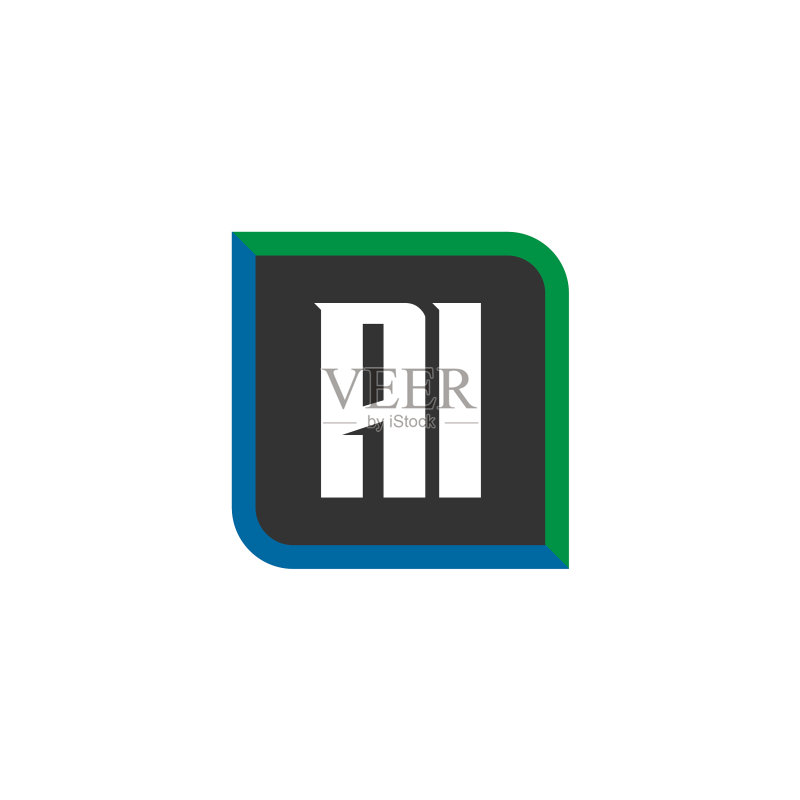 首字母logo AI模板设计图标素材
