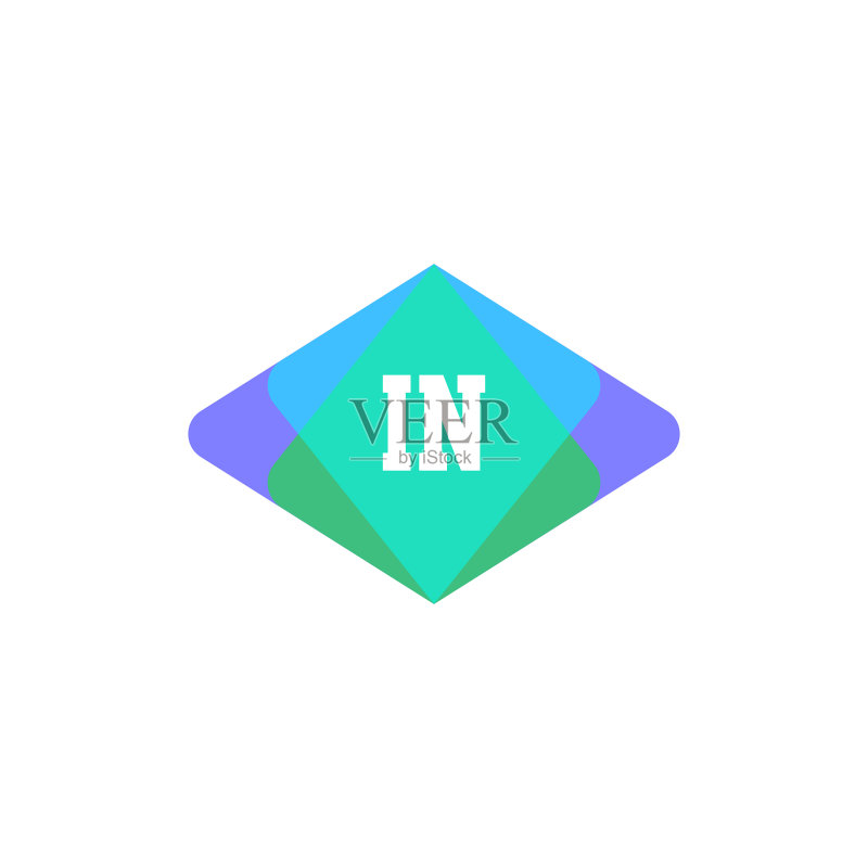 首字母logo设计模板图标素材