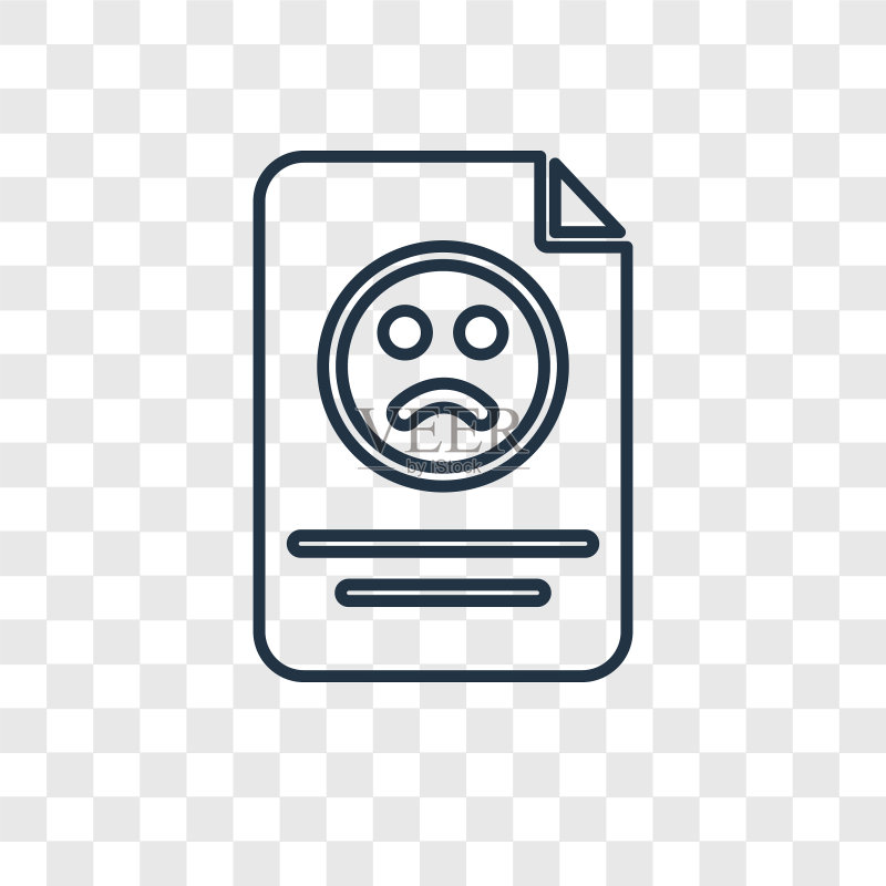 线性投诉概念图标图标素材