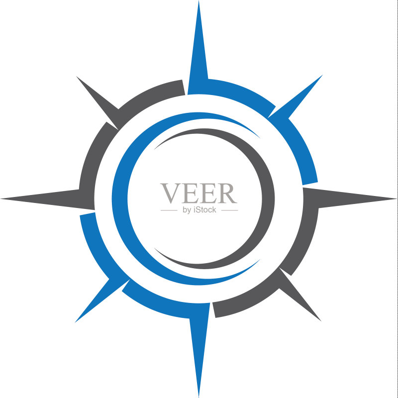 指南针logo模板图标素材