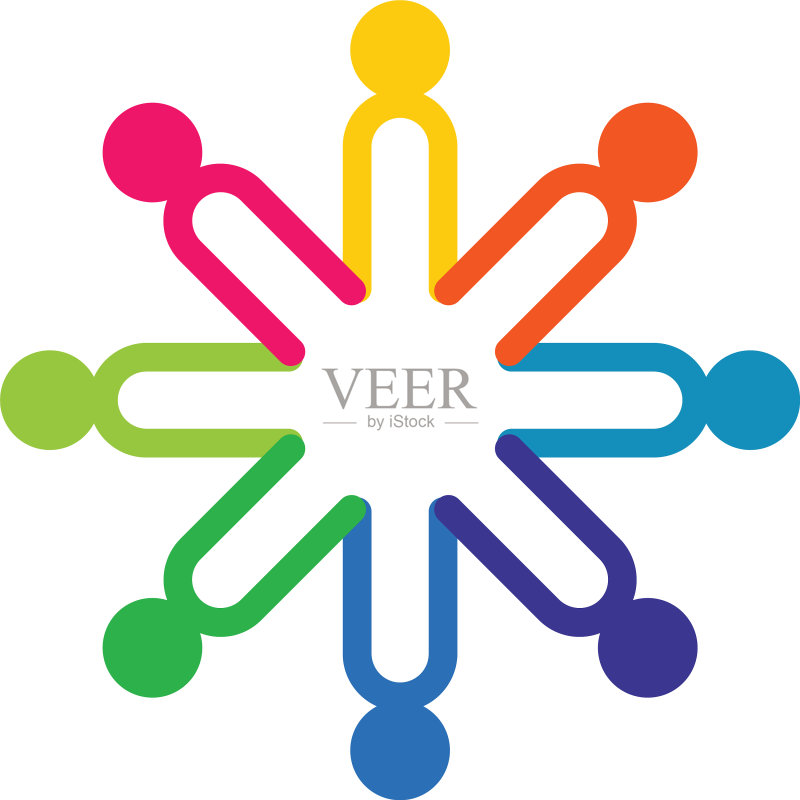 社区网络和社会图标图标素材
