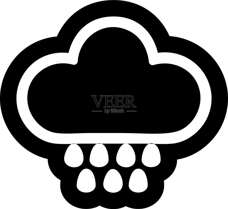 雨云图标图标素材