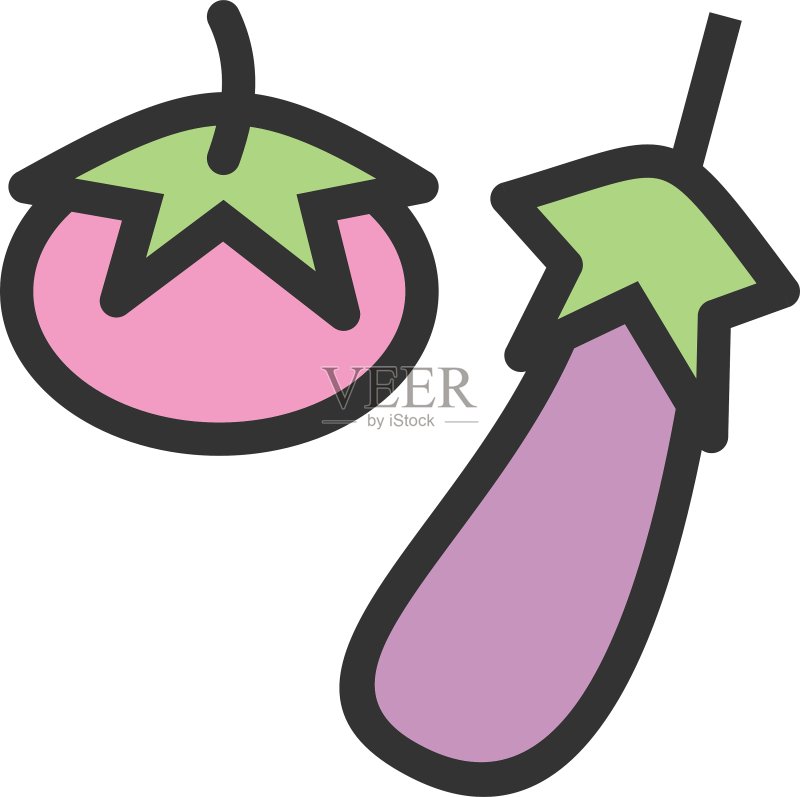 蔬菜图标素材