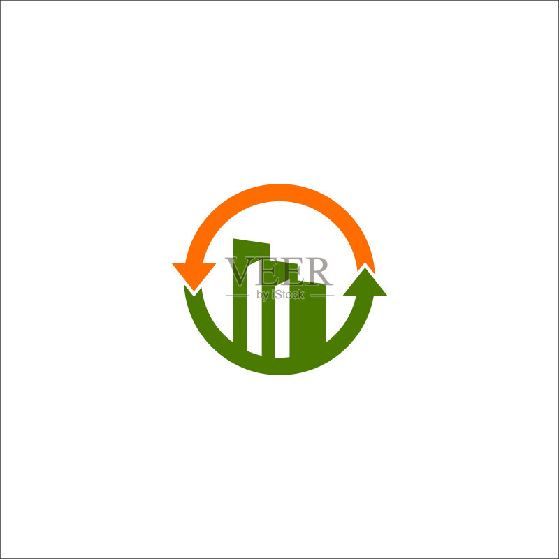 金融大厦logo图标素材