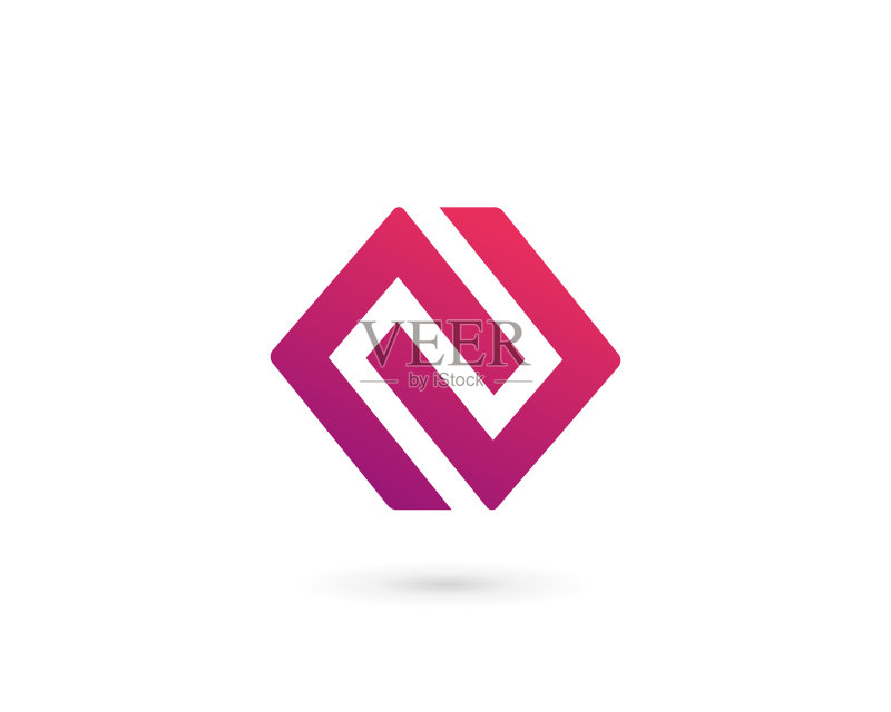 字母O抽象商务logo图标设计图标素材