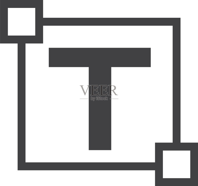 文本编辑字母图标图标素材