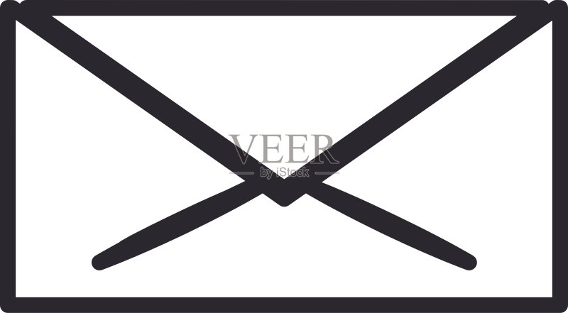 信封电子邮件沟通设计图标素材
